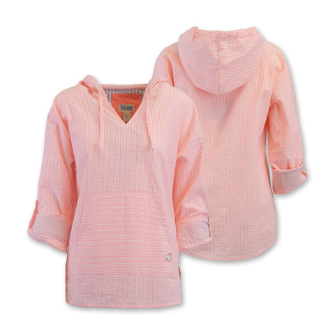 Baja Seersucker Pull-Over