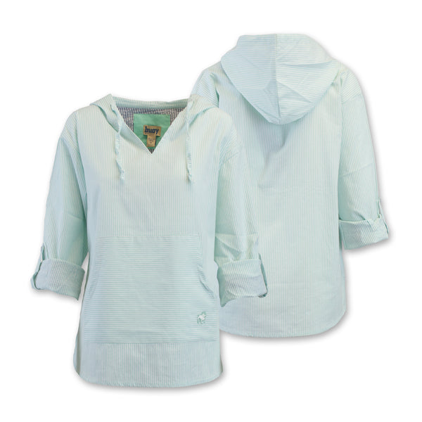 Baja Seersucker Pull-Over