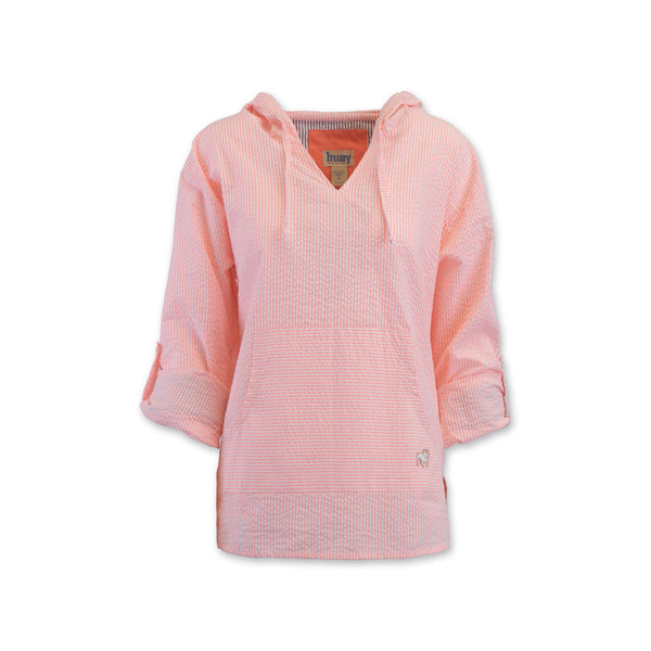 Baja Seersucker Pull-Over