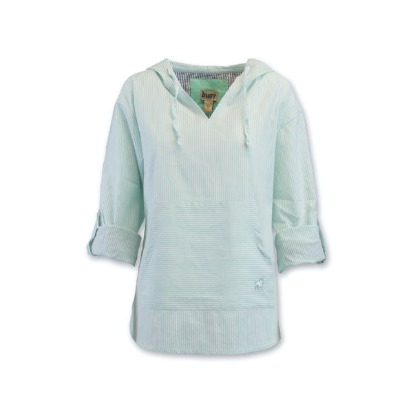 Baja Seersucker Pull-Over