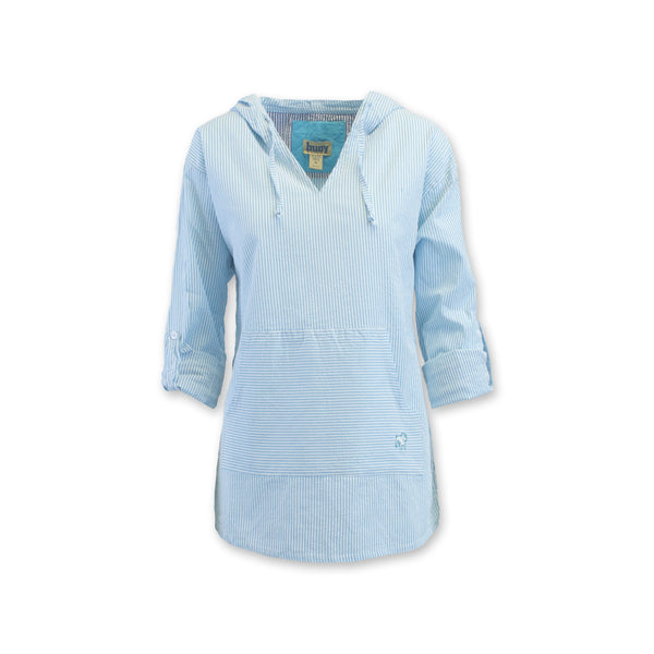 Baja Seersucker Pull-Over