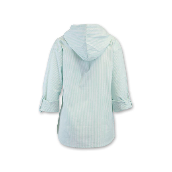 Baja Seersucker Pull-Over