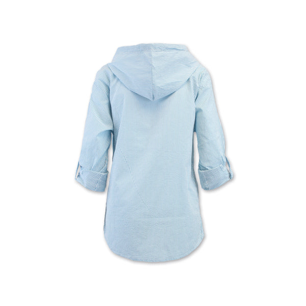 Baja Seersucker Pull-Over